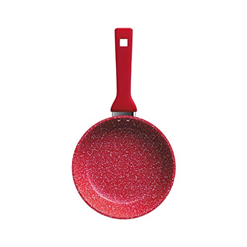 Frigideira 20 cm ColorStone de alumínio com antiaderente Titânio, ALU8204-TI, Euro Home