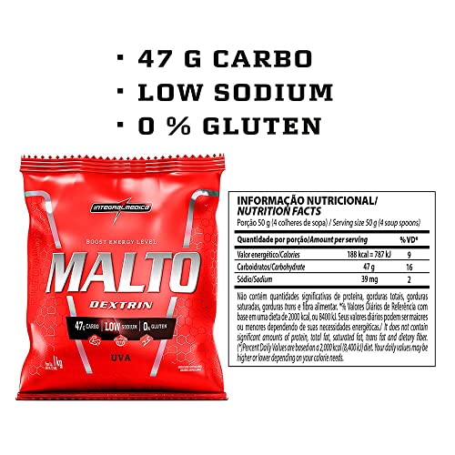 Maltodextrin Saco 1Kg Laranja, Integralmedica