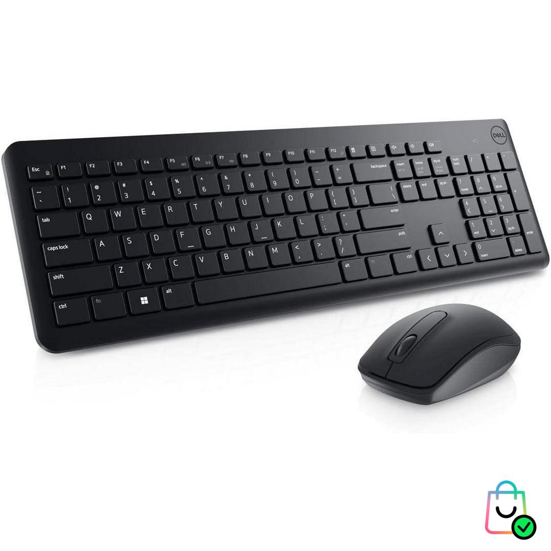 Dell KM3322W Teclado e Mouse sem fio Preto