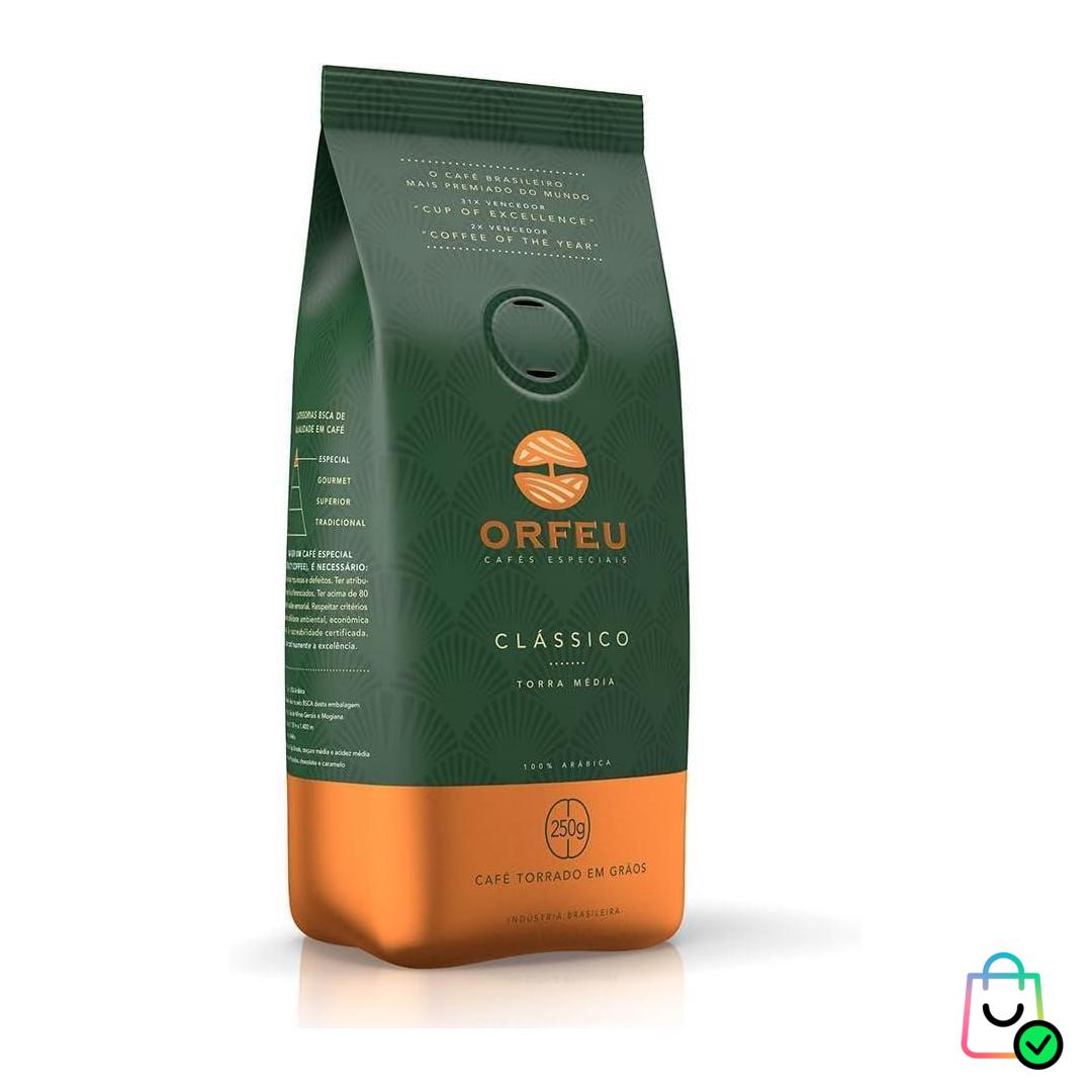 ORFEU Café Em Grãos Clássico Orfeu 250G